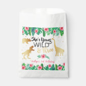 ヤング・ワイルドと3つの恐竜の女の子3誕生日 フェイバーバッグ (正面)