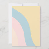 ヤング、ワイルド、および3つの誕生日招待状- Groovyテーマ 招待状 (裏面)