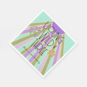 ヤング、ワイルド、および3 |キッド誕生日ナプキンス |ツール スタンダードランチョンナプキン (角)