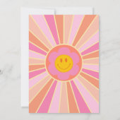 ヤング、ワイルド、および3 |誕生日招待状 |ピンク 招待状 (裏面)