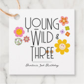 ヤング、ワイルド、および3 | B-Dayメッセージカード |スマイル フェイバータグ (正面)