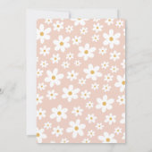 ヤング・ワイルド・アンド・スリーズデイジー招待状 |デイジー 招待状 (裏面)