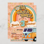 ヤング・ワイルド・アンド・スリーズ誕生日招待状 招待状 (正面/裏面)