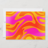 ヤング ワイルド アンド スリー ウィズ ピクチャー 招待状 (裏面)