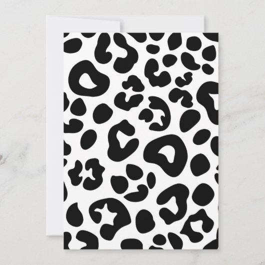 ヤング ワイルド アンド スリー サファリ バースデー パーティー 招待状 (裏面)