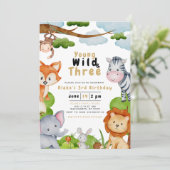 ヤング ワイルド アンド スリー サード バースデー インビテーション (スタンド正面)