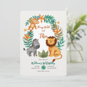 ヤング ワイルド アンド スリー 招待状 (スタンド正面)