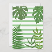 ヤング ワイルド アンド スリー 3歳 誕生日 招待状 (裏面)