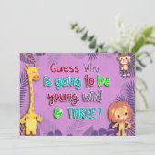 ヤング・ワイルド・スリーズ誕生日招待状 招待状 (スタンド正面)