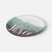 ヤング・ワイルド&スリー |サードパーティ誕生日 ペーパープレート (アングル)