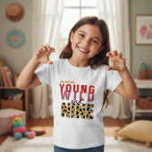 ヤング・ワイルド・ナイン・ヒョウ柄の誕生日 Tシャツ
