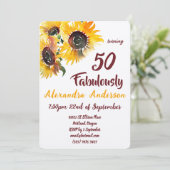 ヤングatハートひまわりFabuous 50 招待状 (スタンド正面)