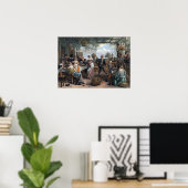 ヤンスティーンザ踊りカップル ポスター (ホームオフィス)