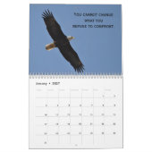 ヤンツの壁掛けカレンダーで生きる言葉 カレンダー (1月 2027)