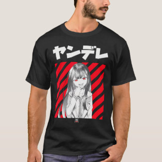 ヤンデーレかわいい日本のアニメ Tシャツ