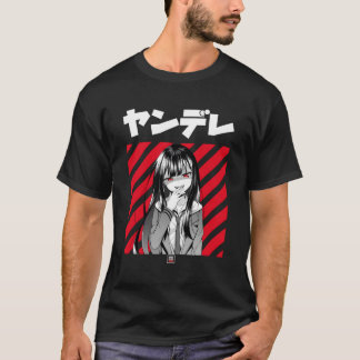 ヤンデーレ日本のアニメ Tシャツ