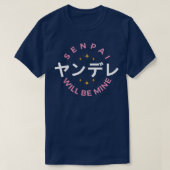 ヤンドラTかわいい日本のアニメマンガオタク Tシャツ (デザイン正面)