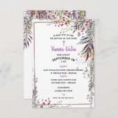 ヤンナの招待状 招待状 (正面/裏面)