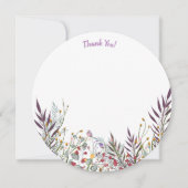 ヤンナラウンドフォトサンキューカード 招待状 (正面)