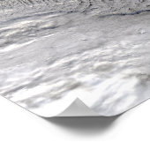 ヤンマイエン島の雲の渦 ポスター (角)