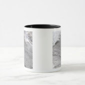 ヤンマイエン島の雲の渦 マグカップ (中央)