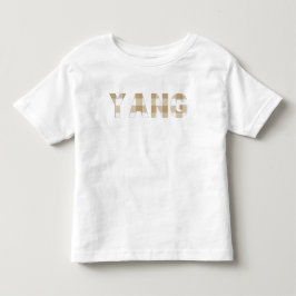 ヤンモン族の姓のチェック柄のファミリーマッチングシャツ トドラーTシャツ