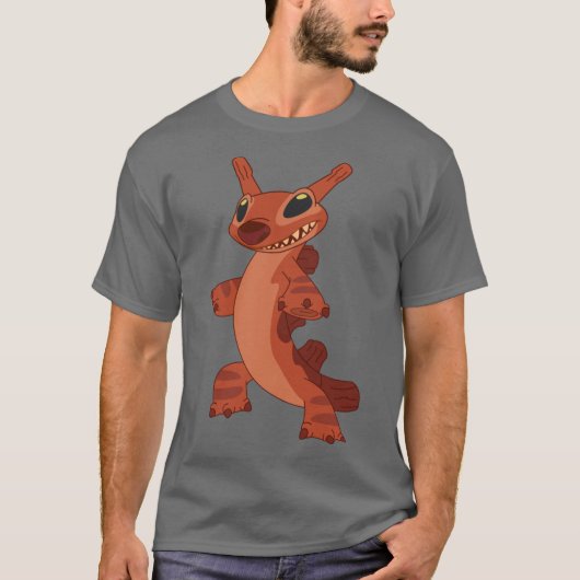 ヤン エクスペリメント 502 とスティッチ Tシャツ (正面)