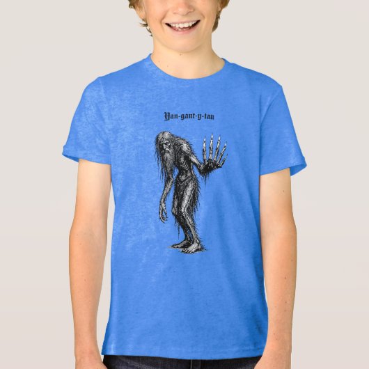 ヤン・ガン・イ・タン 魔性の荒くれ者 蝋燭の手 トライブレンドTシャツ (正面)