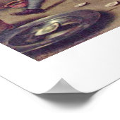 ヤン・スティーンのオウム・ケージ ポスター (角)