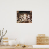 ヤン・トゥーループ三花嫁アールヌーボーポスター ポスター (キッチン)