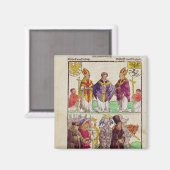 ヤン・ハスの処刑 マグネット (正面/裏面)