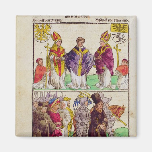 ヤン・ハスの処刑 マグネット (正面)