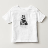 ヤン・ピーテルスゾーン・スウェーリンク1624年のポートレート トドラーTシャツ (正面)