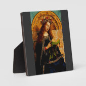 ヤン・ファン・エイクによる聖母マリア フォトプラーク (正面)