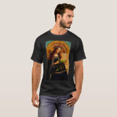 - ヤン・ファン・エイク - マリア 美術品コレクション Tシャツ (正面フル)