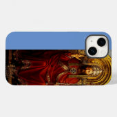 ヤン・ファン・エイク 神の王座 ファインアート Case-Mate iPhoneケース (裏面 (横))