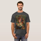ヤン・ファン・ホイサム - 果物の静物画 Tシャツ (正面フル)