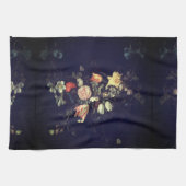 ヤン・フィリップ・ヴァン・ティーレン – 花のガーランド キッチンタオル (横)