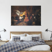 ヤン・フット・コックファイト キャンバスプリント (インサイチュ (寝室))