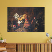 ヤン・フット・コックファイト キャンバスプリント (インサイチュ (リビング))