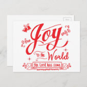 ヤン・マーヴィンによる世界IIへの喜び シーズンポストカード (正面/裏面)