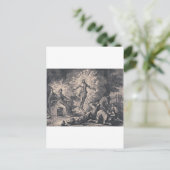 ヤン・ルイケンによるイエス・キリストの復活 ポストカード (スタンド正面)