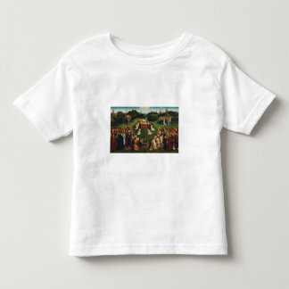 ヤン・ヴァン・アイクによる子羊の崇拝 トドラーTシャツ