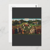 ヤン・ヴァン・アイクによる子羊の崇拝 ポストカード (正面/裏面)