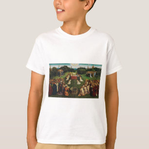 ヤン・ヴァン・アイクによる子羊の崇拝 Tシャツ