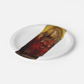 ヤン・ヴァン・アイクによる神秘的な子羊の崇拝 ペーパープレート (アングル)