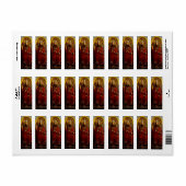 ヤン・ヴァン・アイクによる神秘的な子羊の崇拝 ラベル (フルシート)