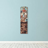 ヤン・ヴァン・アイク – 最後の審判ディプチウィング キャンバスプリント (インサイチュ (ウッドフロア))