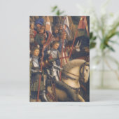 ヤン·ヴァン·エイク·キリスト騎士団（ゲント·アルタルピース） 招待状 (スタンド正面)