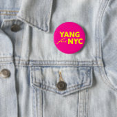 ヤンNYCニューヨーク市長選支援 缶バッジ (インサイチュ)